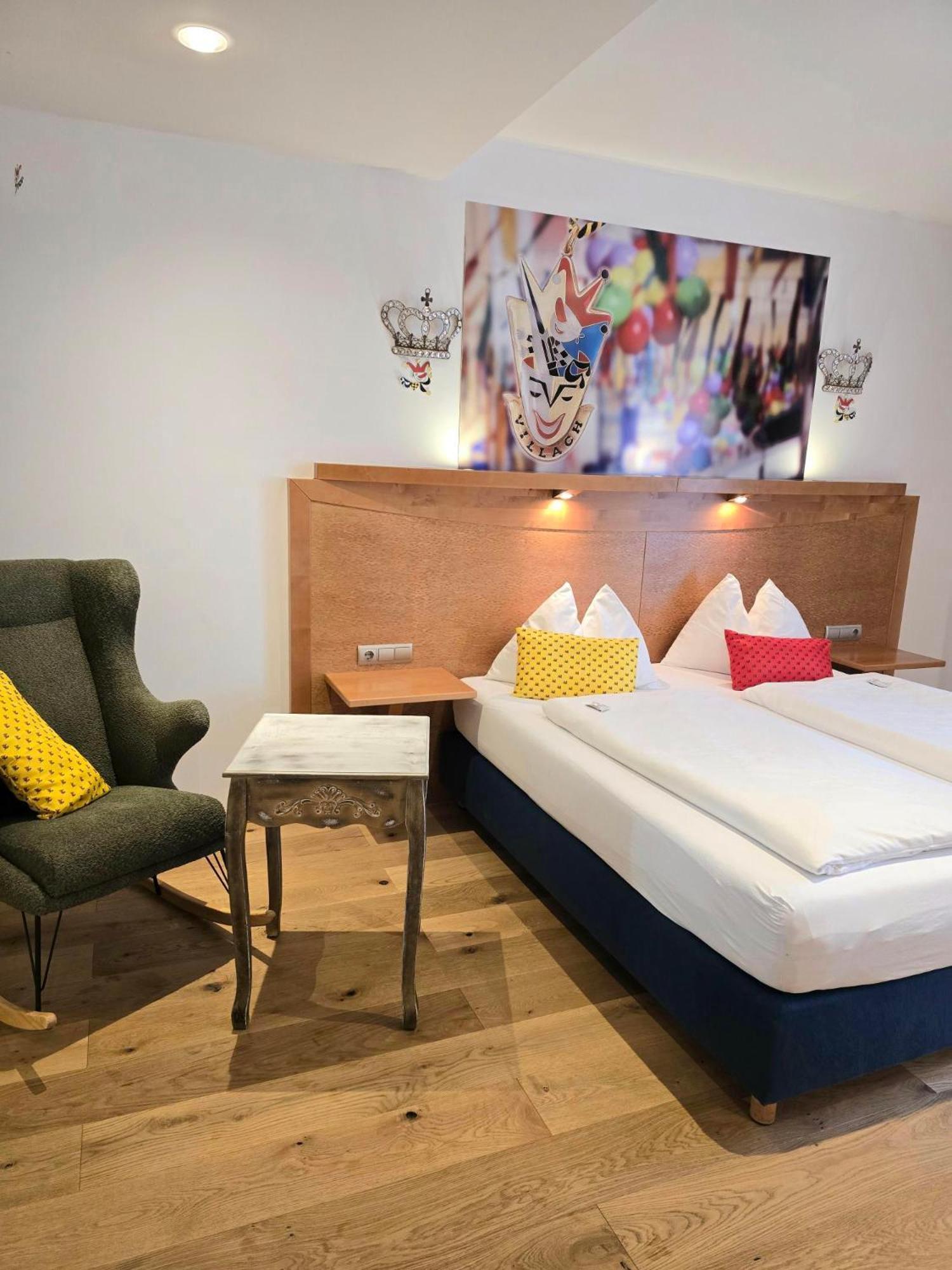 Boutique Hotel Goldenes Lamm Villach Dış mekan fotoğraf